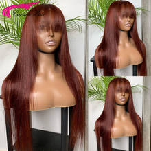 Peluca con malla Frontal para mujeres negras, cabello humano 180%, amarillo, naranja, 613, prearrancado, 13x4 2024 - compra barato