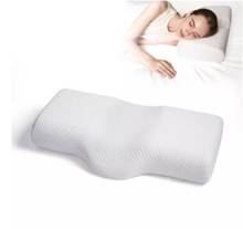Orthopedic Latex Magnetic 50*30CM White Color Neck Pillow Slow Rebound Memory Foam Pillow Cervical Health Care Pain Release 2024 - buy cheap