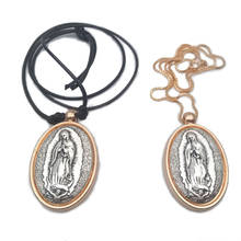 Catholic virgin Mary pendant necklace religious ornaments Fashion Retro Style Christian jewelry accessories gift 2024 - buy cheap
