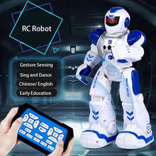 Gesture Sensor Dance RC Robot Programable Inteligence Electric Sing Remote Control Educational Humanoid Robotics Toys For Boys 2024 - buy cheap