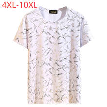 New Summer 4XL-10XL T Shirts Men 3D Printed Wheat Pattern O Neck Stretch Tops Clothing Casual Short Sleeve Streetwear Tee Shirts 2024 - buy cheap