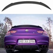 V Style Rear Trunk Spoiler Carbon Fiber For BMW 6 Series & M Series 2 - Door F06 F12 Coupe F13 Convertible M6 spoiler 2012-2016 2024 - buy cheap