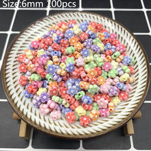100pcs 6mm Acrylic Beads Earrings Necklace Accessories Beads For Jewelry Making DIY Jewelry Necklace Accessories#13 2024 - buy cheap