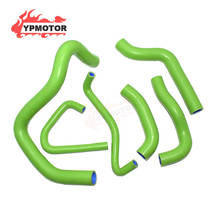 ZX-6R 07 08 Motorcycle Reinforced Silicone Radiator Water Pipe Coolant Hose Tube Kit For Kawasaki Nanja ZX6R 2007 2008 green 2024 - buy cheap