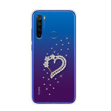 For phone Case Xiaomi Redmi Note 8T Cover Soft silicon tpu Shockproof Case for Xiomi Redmi note8t 8 t Cases Diamond Luxury Shiny 2024 - buy cheap