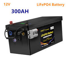 Paquete de batería LiFePO4 de 12V, 300Ah, con bluetooth, BMS, 12,8 v, 300AH, batería lifepo4 con cargador solar de 20A 2024 - compra barato