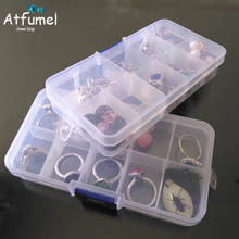 Portable 10/15 Compartment Bead Jewelery Organizer Storage Container Craft Organizer Box Earring Case DIY Trinket Jewelry Box 2024 - buy cheap