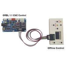 Sistema de Control láser GRBL CNC de 2 ejes y controlador fuera de línea, enrutador/grabador láser, placa de Control, tarjeta controladora de puerto USB 2024 - compra barato