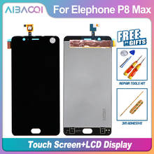 AiBaoQi Brand New 5.5 Inch Touch Screen + 1920X1080 LCD Display Assembly Replacement For Elephone P8 Max Model Phone+Tool 2024 - buy cheap