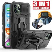 Shockproof Case For iPhone 12 Mini 11 Pro Max XS XR X SE 2020 6 6S 7 8 Plus Cover Belt Clip Rugged Hybrid Armor Stand Case Funda 2024 - buy cheap