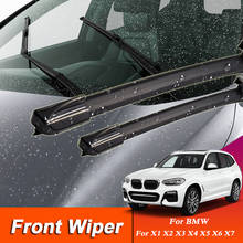 2pcs Car Wiper Blade Windscreen Wipers For BMW X1E84 F48 X3 E83 F25 G01 X4 F26 G02 X5 E70 X6 X7 E21 G06 G07 Auto Wiper Accessory 2024 - buy cheap