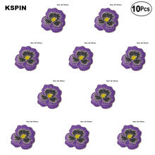 Purpie Poppy Flower Badge Lapel Pin Flag badge Brooch Pins Badges 10Pcs a Lot 2024 - buy cheap