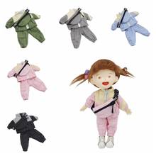 Obitsu11 roupas casuais bonecas, 5 cores conjunto de casaco + calça + bolsa para ob11, sensual bebê 1/8 1/12 bjdadorável roupas 2024 - compre barato