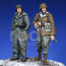 1/35 infantaria resina figura kit de construção 2024 - compre barato