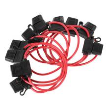 10pcs/set 12V 40A Professional Standard Blade Inline Fuse Holder Splash Proof for Car Bike with Waterproof Dustproof Cover Hot 2024 - buy cheap