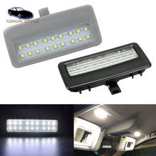 Luces LED blancas para retrovisor de coche, iluminación de lectura para BMW F07 F10 F11 F01 F02 F03 F04, 18SMD, 2 uds. 2024 - compra barato