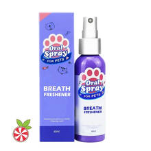 Limpiador de dientes para perros con Spray ambientador para mascotas de 60ml 2024 - compra barato