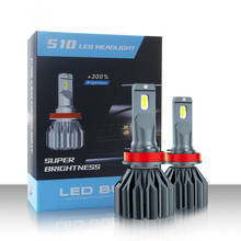 2PCS S10 H1 H4 H7 Led Canbus Lamps H8 H9 H11 Headlight Bulbs 20000LM 70w H16 JP HB3 9005 HB4 9006 Car Lights 6000K Super Bright 2024 - buy cheap