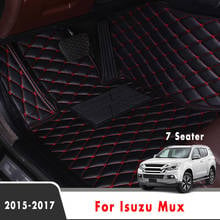 Car Floor Mats For Isuzu Mux 2017 2016 2015 7 Seater Waterproof Carpets Custom Styling Auto Accessories Interior Covers Rugs 2024 - buy cheap