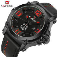 Top Brand NAVIFORCE  Luxury Men's Watches Business Waterproof Quartz Wristwatch Fashion Sports Watch Men Leather Male Clock 2024 - buy cheap