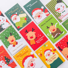 New 50 pcs/lot  Children Christmas Gift  Christmas Cartoon Cute Pocket  Notepad Gift Notebook  Stationery wholesale 2024 - buy cheap