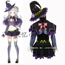 Hololive VTuber Minato Murasaki Shion Witch Dress Uniform Cosplay Costume Halloween Party Outfit For Women Girls 2020 NEW 2024 - buy cheap