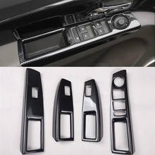 Manija izquierda de cristal para puerta Interior de coche, elevador de ventana para cubierta de botones interruptores, moldeado, estilo de coche, para Chevrolet Cruze 2009-2015, 4 Uds. 2024 - compra barato