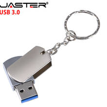 JASTER-lápiz de memoria USB 3,0, pendrive de metal personalizado con tapa, 128GB, 64GB, 16GB, 32GB, 4GB, logotipo gratis, 10 unidades 2024 - compra barato