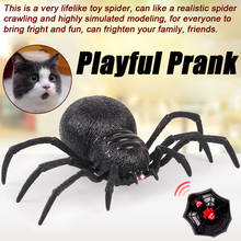 Remote Control Spider Scary Wolf Spider Robot Realistic Novelty Prank Toys Lifelike Toy Spider Gifts Prank Trick Practical Joke 2024 - buy cheap