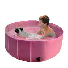 Pet Swimming Pool Portable Fold-able Dog Bathing Tub Collapsible Water Fun Pool Outdoor Leak-proof Pet Paddling Pool Round 2024 - buy cheap