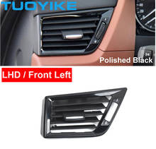 Panel de salida de aire acondicionado LHD para coche, reemplazo embellecedor de la cubierta de la rejilla de ventilación delantera izquierda y derecha, para BMW X1 E84 10-16, color negro pulido 2024 - compra barato