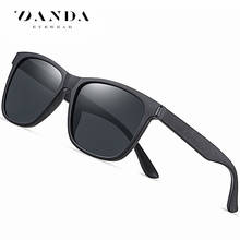 Óculos de sol polarizados quadrados tr90 frame rays marca designer óculos de sol para homens moda feminina 2020 óculos de proteção uv400 preto 2024 - compre barato