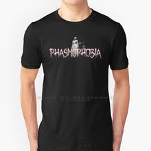 Camiseta de Phasmophobia 100% algodón puro, camiseta de Phasmophobia Sweetshirt Phasmophobia 2024 - compra barato