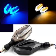 Setas piscantes de led para motocicleta, 2 peças, luzes de seta universais, à prova d'água, para msx 125 2024 - compre barato