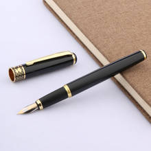 High Quality 68 Black Polished for promotion M nib fountain pen Business Office School Supplies Writing 2024 - buy cheap