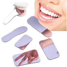 5pcs/set Dental Double Sided Mirrors With Cloth Velvet Bag Orthodontic Dental Photography Reflector Glass Intra Oral Mirror 2024 - buy cheap