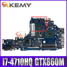 Материнская плата для ноутбука LENOVO Ideapad Y70-70 I7-4710HQ материнская плата ZIVY2 LA-B111P 5B20G59761 SR1PX N15P-GX-A2 2024 - купить недорого