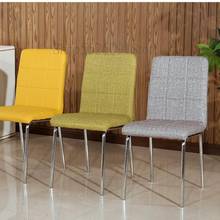 Dinner Chair Complete New Backrest Chair Dining Table Chair Hotel Chair Leather Dining Room Chair Simple Modern Family Chair 2024 - buy cheap