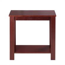 Эспрессо деревянный стол для дивана боковой стол прямоугольник мебель для гостиной HW51530 2024 - купить недорого