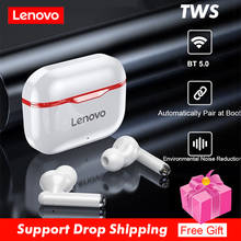 TWS-наушники Lenovo LP1 с поддержкой Bluetooth 5,0 и микрофоном 2024 - купить недорого