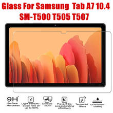 Tempered Glass Film for Samsung Tab A7 10.4 T500 Screen Protector For Galaxy Tab A7 10.4 inch SM-T505 T507 Tablet guard 2024 - buy cheap