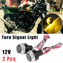 Luz LED intermitente Universal para manillar de motocicleta, indicador lateral de reemplazo, 2 piezas 2024 - compra barato