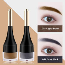 4 Color Eyebrow Cream Enhancers Long-Lasting Waterproof Air-Cushion Dye Eye Brows Gel Brown Tinted Liquid Eyebrows Tint Makeup 2024 - buy cheap