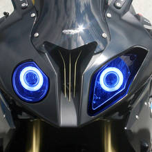 Faro de Xenón HID personalizado para proyector, luces Led de Ojos de demonio, blanco, azul y rojo, para BMW S1000RR, S1000 RR, 09-14 2024 - compra barato