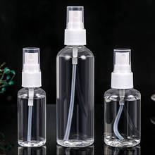 Botellas Vacías transparentes de plástico, envases de plástico rellenables para cosméticos, 10ml, 20ml, 30ml, 50ml, 100ml, 50 unidades 2024 - compra barato