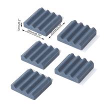 5 pces 20x20x5mm dissipadores de calor cerâmicos anti-estático dissipadores de calor refrigerador dissipador de refrigeração cpu para raspberry pi 3 2b laranja pi 2024 - compre barato