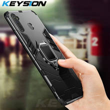 Keysion capa anti-choque para oppo realme 5 5 pro 3 c2 x, aro de suporte para celular de carro, capa com anel de suporte para oppo f11 pro reno 2, reno z k1, a1k 2024 - compre barato