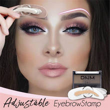 Paleta de maquillaje profesional para cejas, doble Color, sello, potenciadores de cejas, sombra de cejas, polvo de cejas 2024 - compra barato