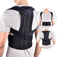 Men Women Adjustable Magnetic Posture Corrector Male Corset Back Support Belt Lumbar Support Sports Safety Straight Corrector 2024 - buy cheap