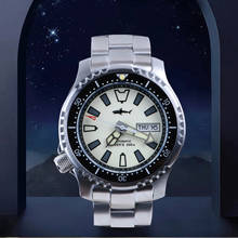 HEIMDALLR Men Automatic Watch Sapphire Crystal Luminous 200M Waterproof Diver Watch  Japan NH36A Movement Mechanical Watches 2024 - buy cheap